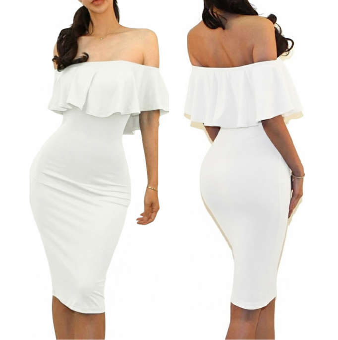 ROBE MOULANTE COURTE