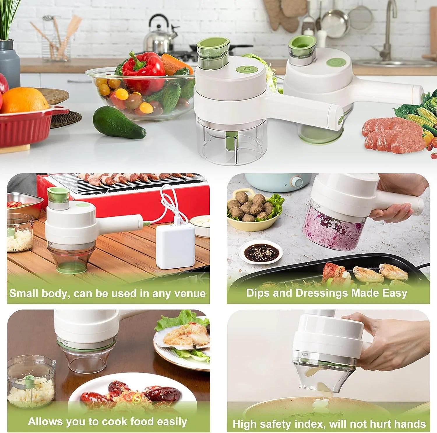 hachoir electrique 4 en 1