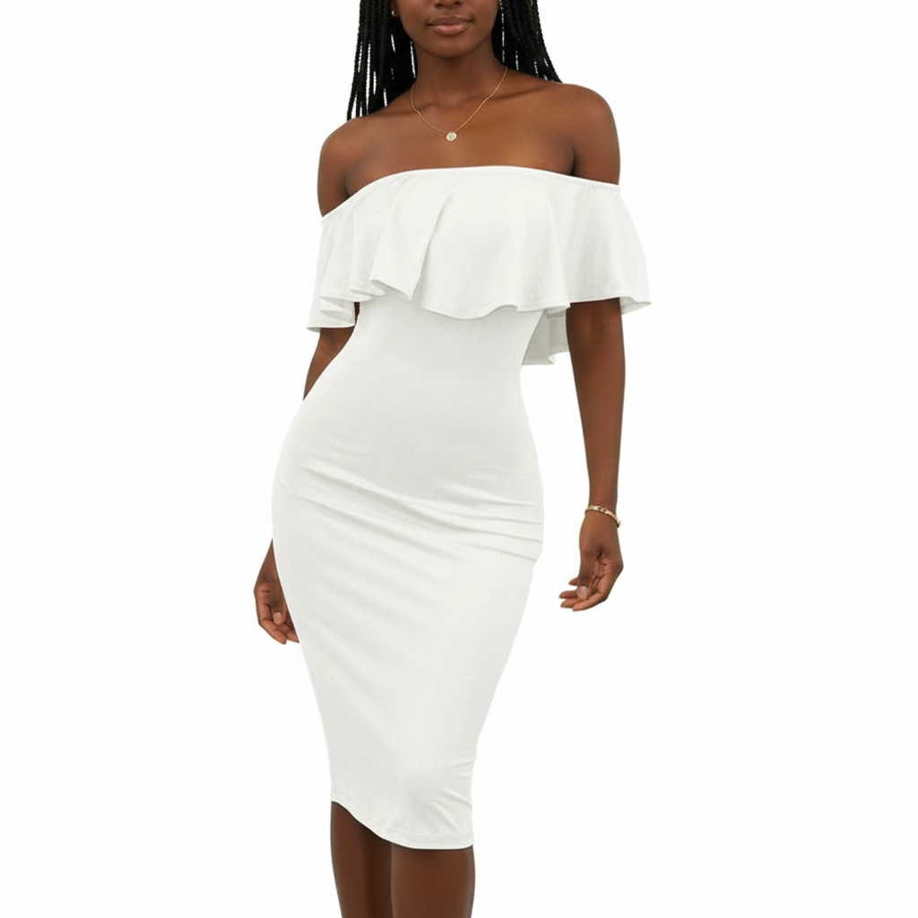 ROBE MOULANTE COURTE