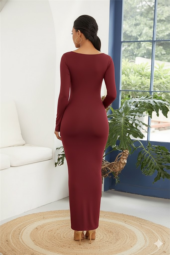 ROBE MOULANTE LONGUE